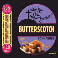 Butterscotch Schnabbes-Etikett