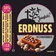 Erdnuss Schnabbes-Etikett