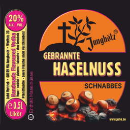 GEBRANNTE HASELNUSS-SCHNABBES (Art.-Nr. 209)