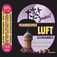 Mannheimer Luft-Etikett